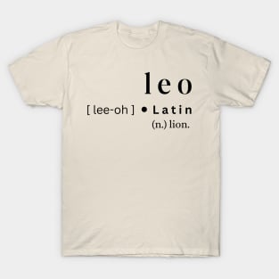 Leo T-Shirt